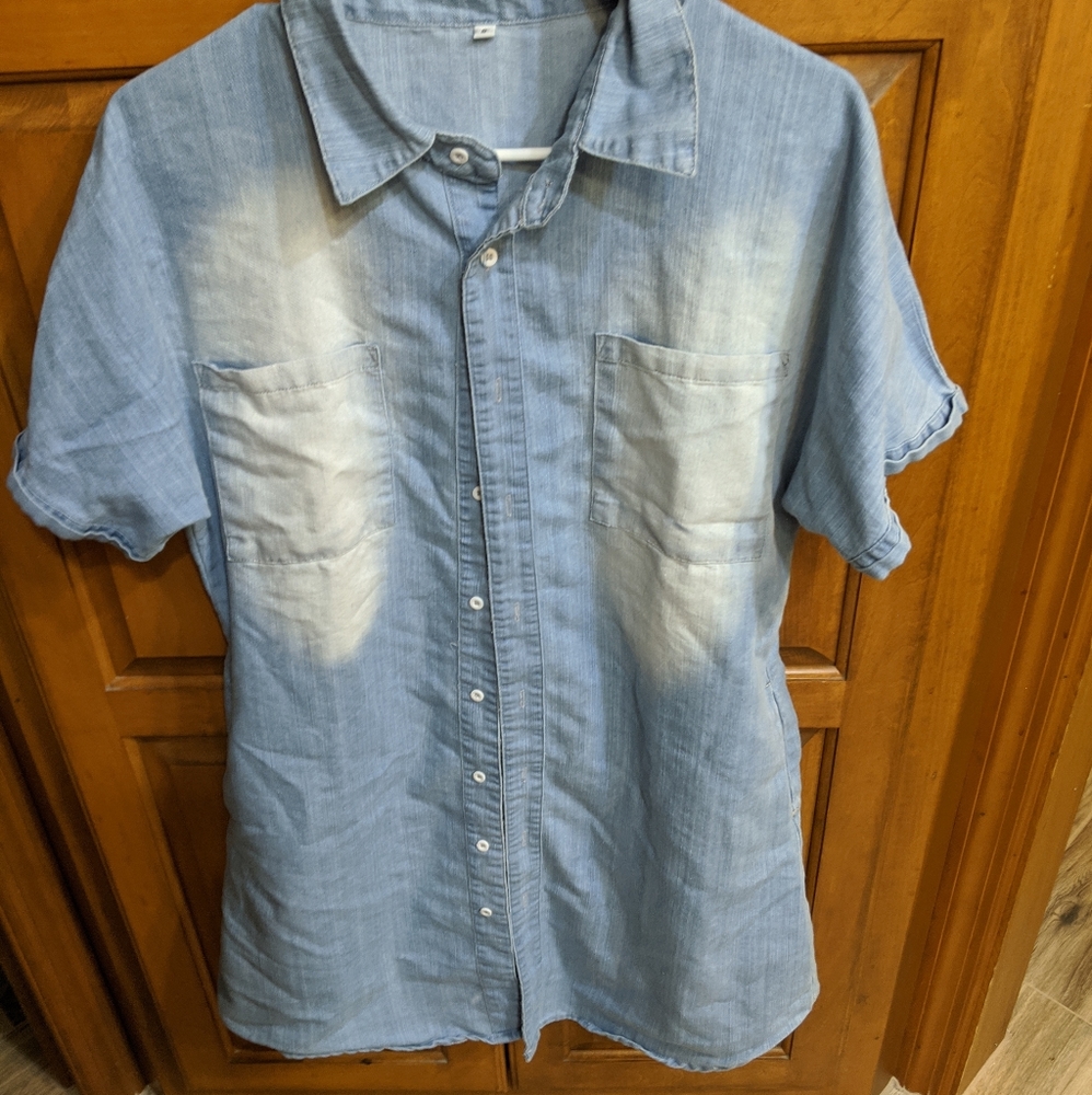 Denim dress